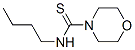 N-Butylmorpholine-4-carbothioamide 结构式