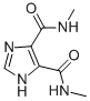 1H-IMIDAZOLE-4,5-DICARBOXYLIC ACID BIS-METHYLAMIDE Structure