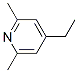 4-Ethyl-2,6-dimethylpyridine 结构式