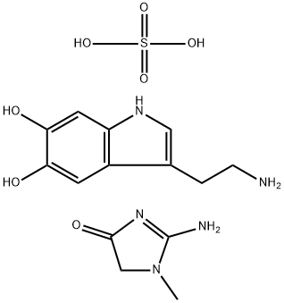 5,6-二羟基色胺, 36928-25-3, 结构式