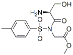 tosylserylglycine methyl ester 化学構造式