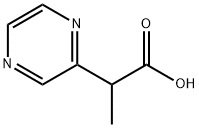 36932-80-6 Pyrazineacetic acid, -alpha--methyl- (9CI)