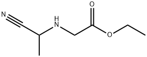 Glycine, N-(1-cyanoethyl)-, ethyl ester (9CI) 结构式