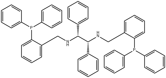 R,R-N,N'-bis[[2-(diphenylphosphino)phenyl]
Methyl]-1,2-diphenyl-1,2-EthanediaMine 化学構造式