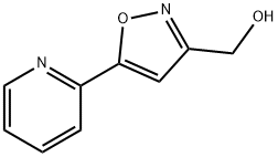 3-Isoxazolemethanol, 5-(2-pyridinyl)- Struktur