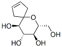 6-Oxaspiro[4.5]dec-2-ene-8,9,10-triol, 7-(hydroxymethyl)-, (7R,8S,9S,10R)- (9CI) 化学構造式