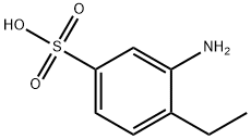 3-amino-4-ethylbenzenesulphonic acid Structure