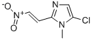 Imidazole, 5-chloro-1-methyl-2-(2-nitrovinyl)- 结构式