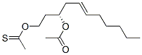(-)-Thioacetic acid S-(3-acetoxy-5-undecenyl) ester Structure