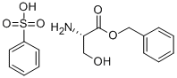 L-丝氨酸苄酯苯磺酸盐, 3695-68-9, 结构式