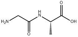 甘氨酰-L-丙氨酸, 3695-73-6, 结构式
