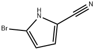 5-BroMo-1H-pyrrole-2-carbonitrile Struktur