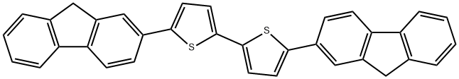 5,5'-di(9H-fluoren-2-yl)-2,2'-bithiophene Struktur