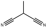 2-甲基丙二腈,3696-36-4,结构式