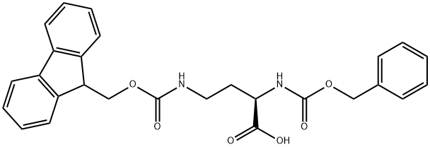 (2R)-4-[[(9H-Fluoren-9-ylmethoxy)carbonyl]amino]-2-[[(phenylmethoxy)carbonyl]amino]butanoic acid
