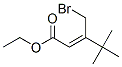 (Z)-3-(Bromomethyl)-4,4-dimethyl-2-pentenoic acid ethyl ester,36976-65-5,结构式
