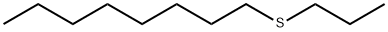 1-(Propylthio)octane Structure