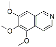 Isoquinoline, 5,6,7-trimethoxy- (9CI) Structure