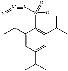 2,4,6-Triisopropylbenzene-sulfonyl azide Struktur