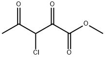 3-氯-2,4-二氧戊酸甲酯 结构式