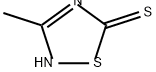1,2,4-Thiadiazole-5(2H)-thione, 3-methyl- 结构式