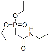 [2-(Ethylamino)-2-oxoethyl]phosphonic acid diethyl ester Struktur