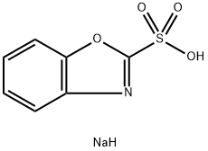 SODIUM BENZOXAZOLE-2-SULFONATE 化学構造式