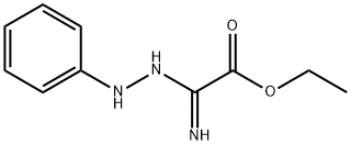 Ethyl2-amino-2-(2-phenylhydrazono)acetate 结构式