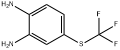 4-(TRIFLUOROMETHYLTHIO)BENZENE-1,2-DIAMINE Struktur