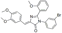 370089-79-5 4H-Imidazol-4-one,  3-(3-bromophenyl)-5-[(3,4-dimethoxyphenyl)methylene]-3,5-dihydro-2-(2-methoxyphenyl)-