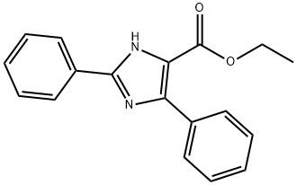 ETHYL 2,4-DIPHENYLIMIDAZOLE-5-CARBOXYLATE Structure