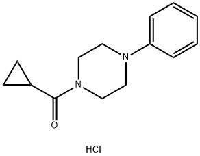 1-Cyclopropylcarbonyl-4-phenylpiperazine hydrochloride|