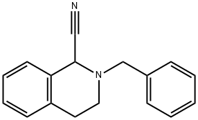 2-BENZYL-1,2,3,4-TETRAHYDROISOQUINOLINE-1-CARBONITRILE Structure