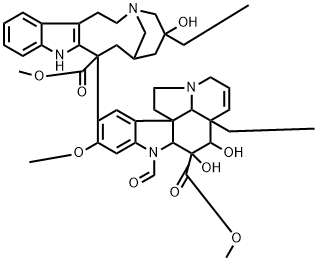 4-Desacetyl Vincristine 化学構造式