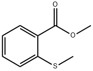 METHYL 2-(METHYLTHIO)BENZOATE Structure