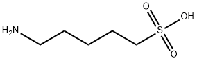 5-氨基戊烷-1-磺酸,37043-68-8,结构式