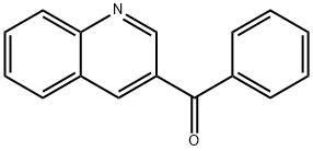3-Benzoylquinoline Structure