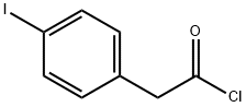 2-(4-碘苯基)乙酰氯, 37051-38-0, 结构式
