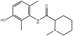 3-Hydroxy Mepivacaine 化学構造式