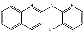 (2-QUINOLYL)(3-CHLORO-2-PYRIDYL)AMINE,370571-26-9,结构式