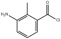 Benzoyl chloride, 3-amino-2-methyl- (9CI) Structure