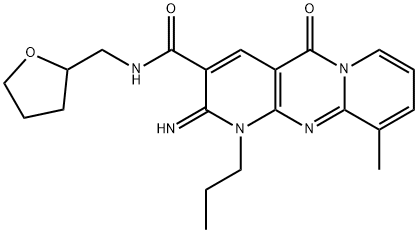 370582-40-4 2-imino-10-methyl-5-oxo-1-propyl-N-(tetrahydro-2-furanylmethyl)-1,5-dihydro-2H-dipyrido[1,2-a:2,3-d]pyrimidine-3-carboxamide