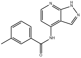 Benzamide, 3-methyl-N-1H-pyrazolo[3,4-b]pyridin-4-yl- (9CI)|