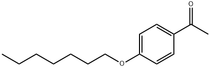1-[4-(HEPTYLOXY)PHENYL]ETHANONE 结构式