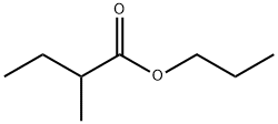 2-甲基丁酸丙酯, 37064-20-3, 结构式
