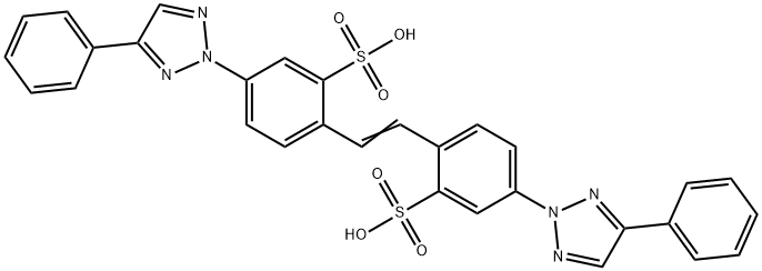 2,2'-(1,2-Ethenediyl)bis[5-(4-phenyl-2H-1,2,3-triazol-2-yl)benzenesulfonic acid]|