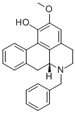 (R)-5,6,6a,7-Tetrahydro-2-methoxy-6-(phenylmethyl)-4H-dibenzo(de,g)qui nolin-1-ol Structure