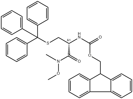 9H-Fluoren-9-ylmethylN-[(1R)-1-[methoxy(methyl)carbamoyl]-2-[(triphenylmethyl)sulfanyl]ethyl]carbamate
