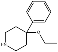 4-ETHOXY-4-PHENYLPIPERIDINE Structure