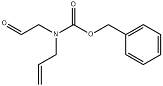 benzyl allyl(2-oxoethyl)carbaMate Structure